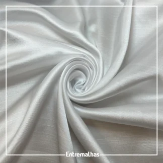 Tecido Shantung Veneza - Branco Ref.:205847