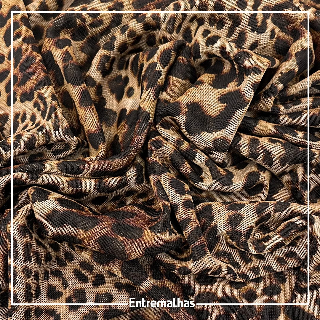 Tecido Lycra Tule Estampada Ref.:317189