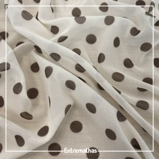 Tecido Lycra Tule Estampada Ref.:317231