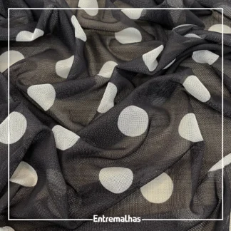 Tecido Lycra Tule Estampada Ref.:317231