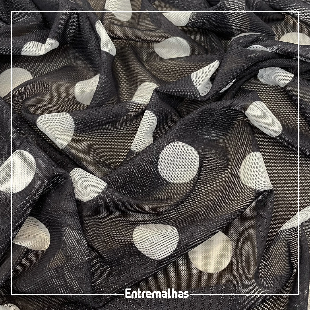 Tecido Lycra Tule Estampada Ref.:317231