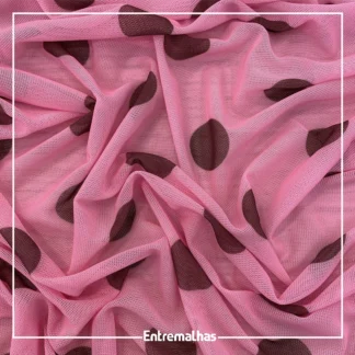 Tecido Lycra Tule Estampada Ref.:317231
