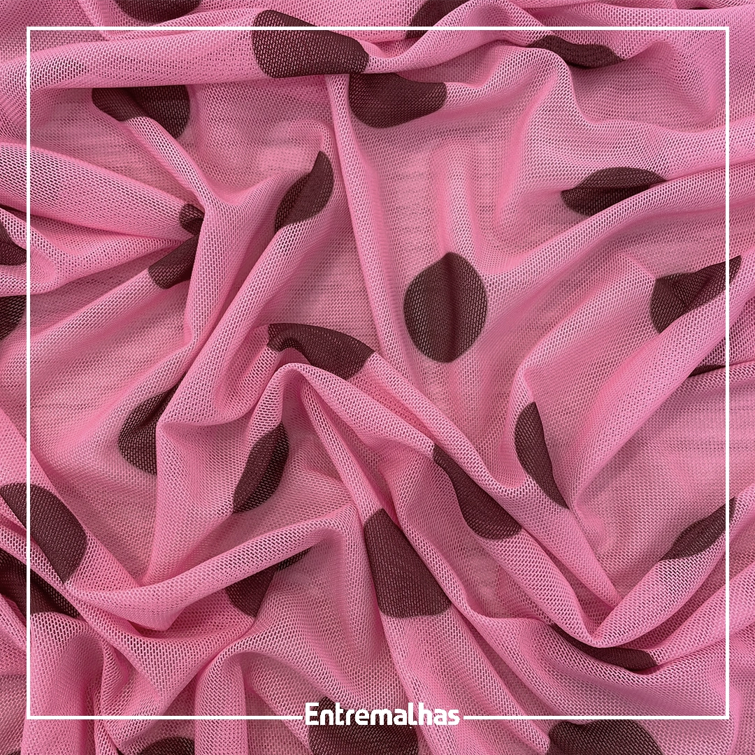 Tecido Lycra Tule Estampada Ref.:317231
