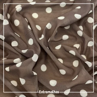 Tecido Lycra Tule Estampada Ref.:317231