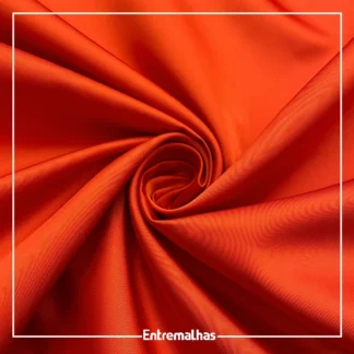Tecido Cetim Lion - Laranja Ref.:717009