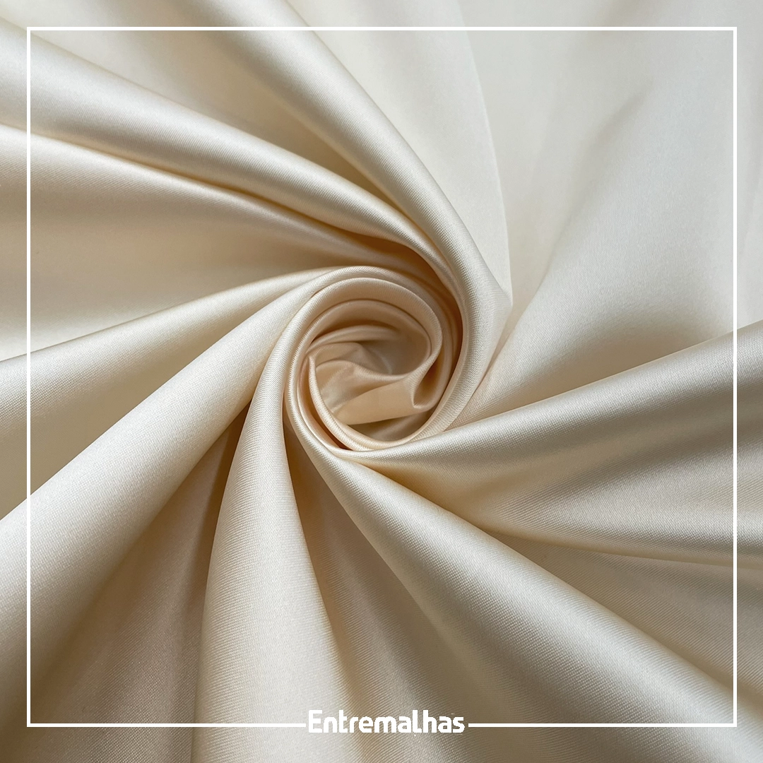 Tecido Cetim Lion - Bege Ref.:717009