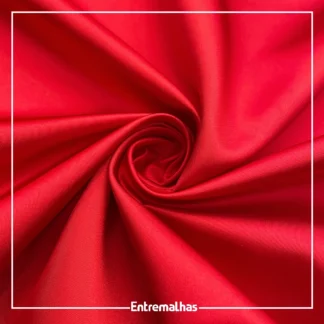 Tecido Cetim Lion - Vermelho Ref.:717009