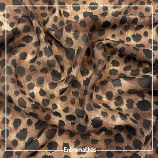Tecido Crepe Chiffon Animal Skin Ref.:722203