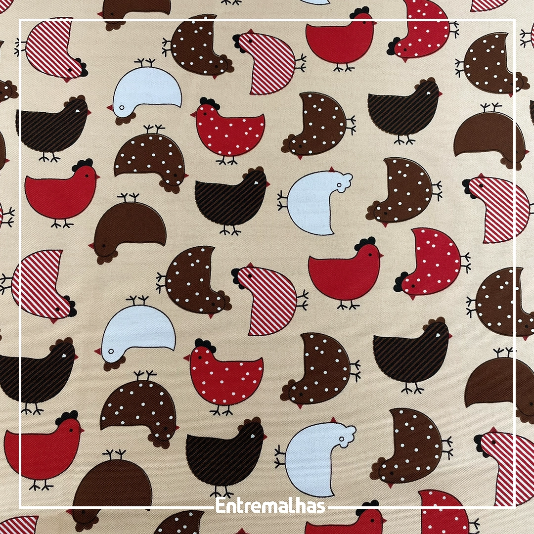 Tecido Oxford Estampado Ref.:858800