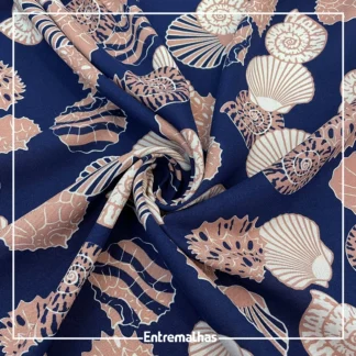 Tecido Viscose Estampada Ref.:859237