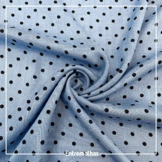 Tecido Viscose Estampada Ref.:859237