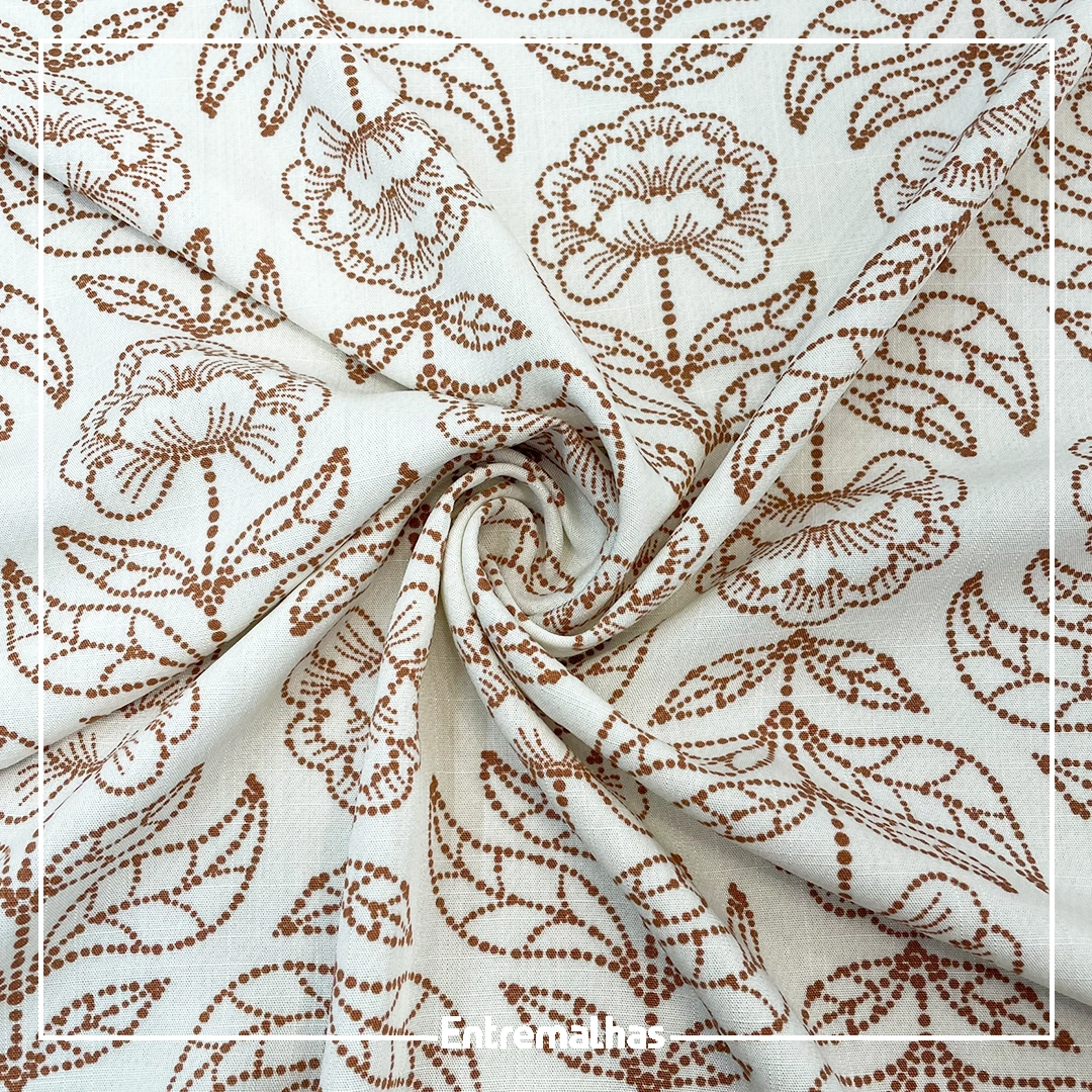 Tecido Viscose Estampada Ref.:859317