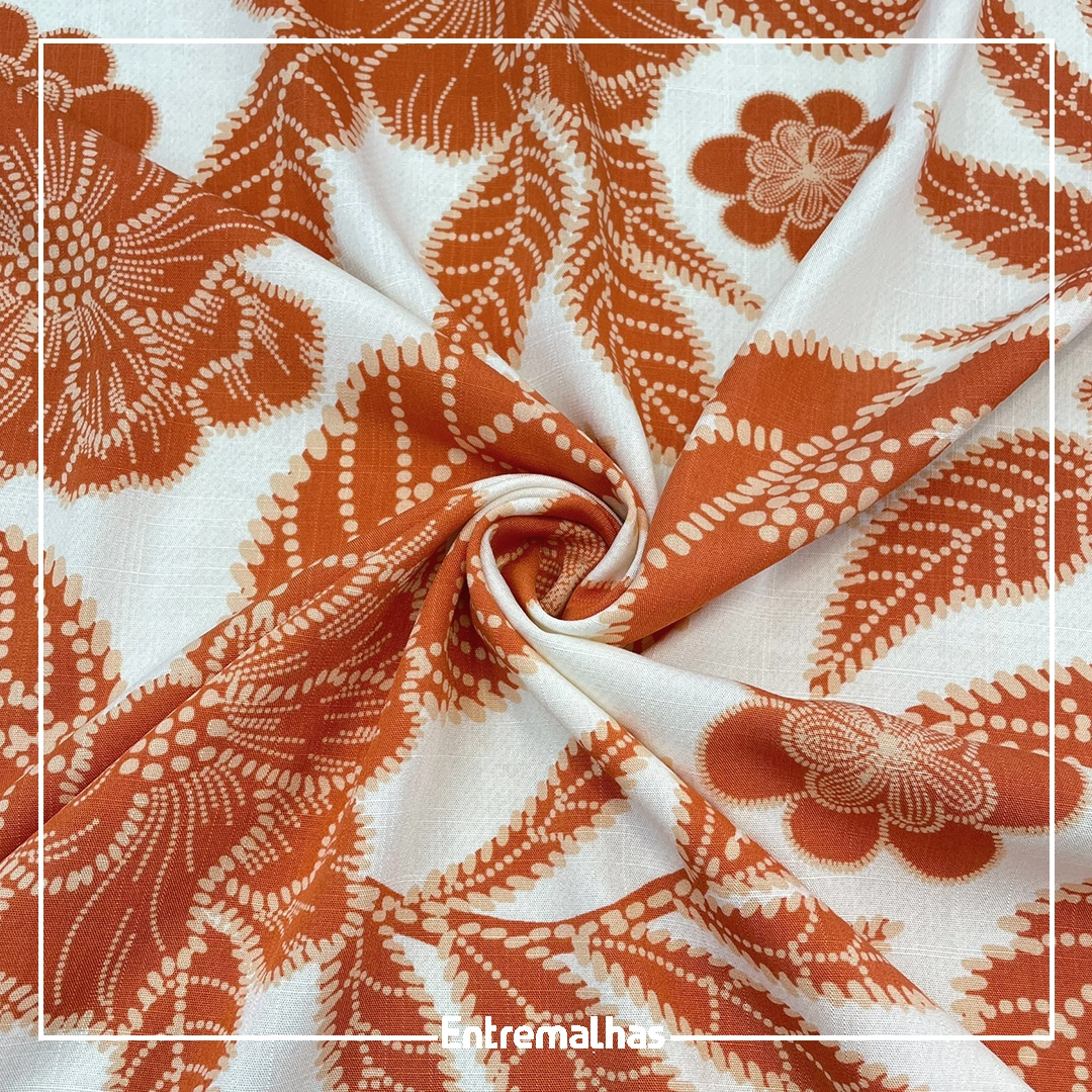 Tecido Viscose Estampada Ref.:859317