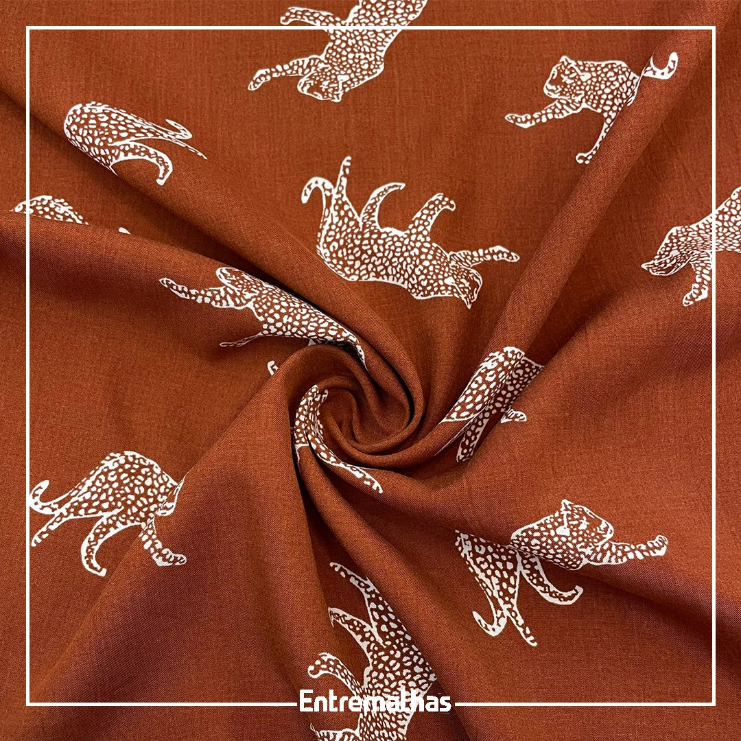 Tecido Viscose Estampada Ref.:859317