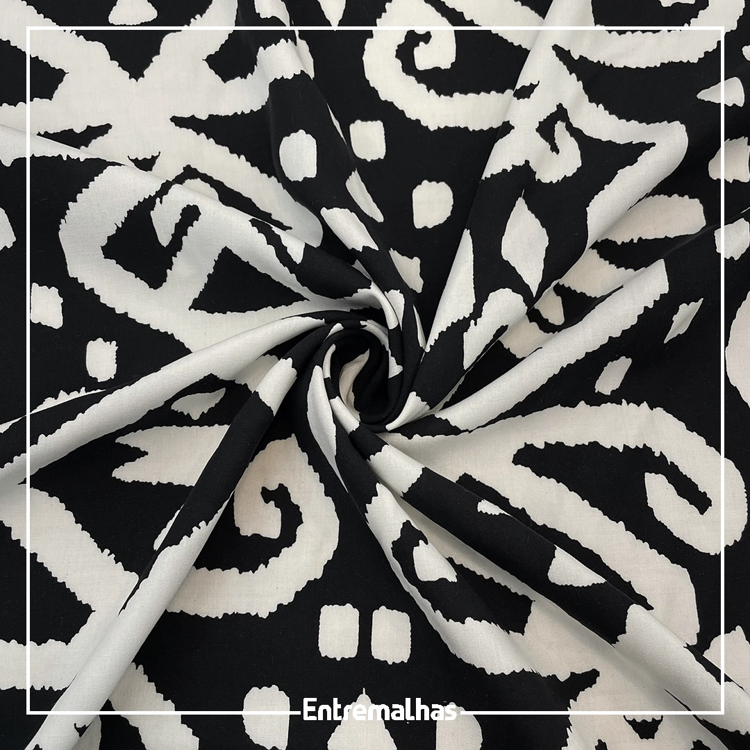 Tecido Viscose Estampada Ref.:859317
