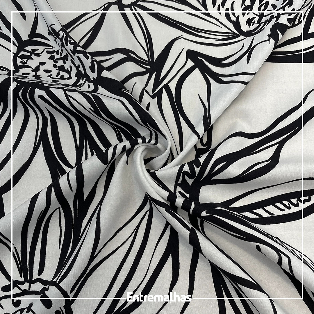Tecido Viscose Estampada Ref.:859317