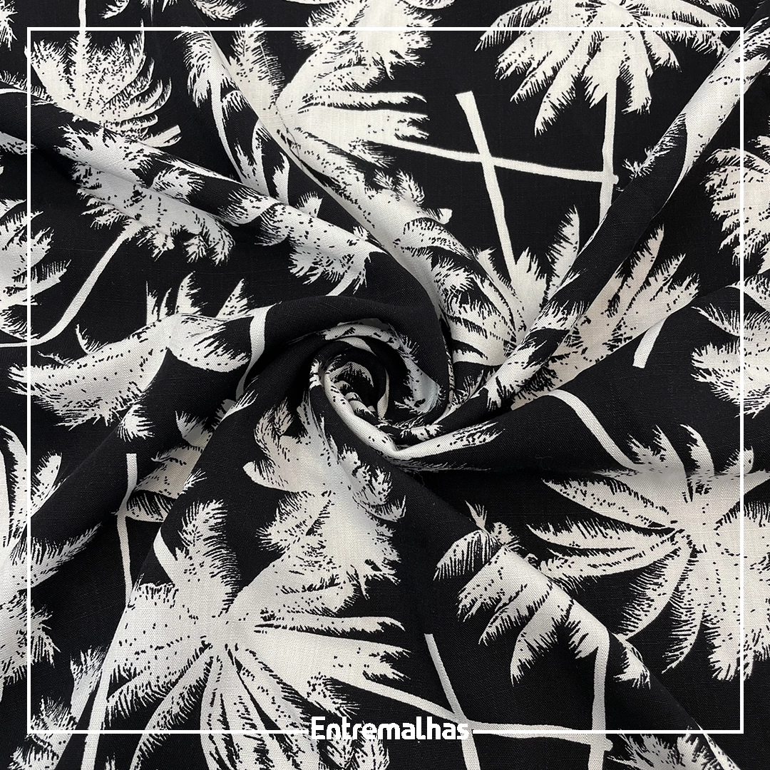 Tecido Viscose Estampada Ref.:859317