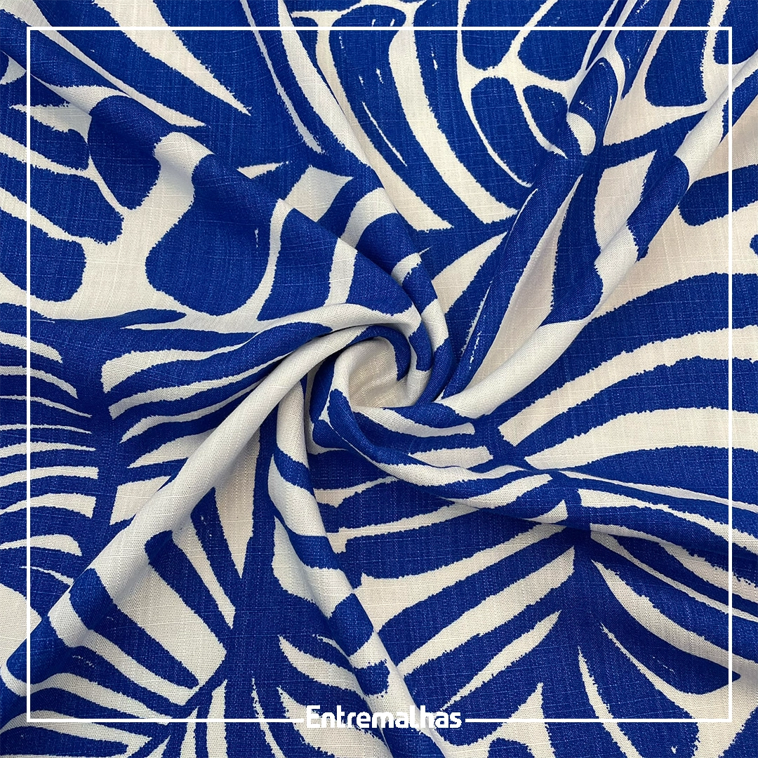 Tecido Viscose Estampada Ref.:859317