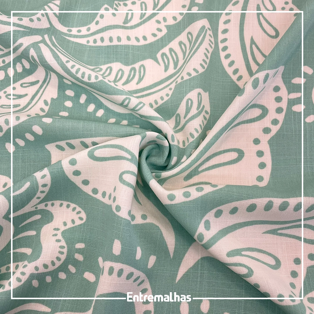 Tecido Viscose Estampada Ref.:859317