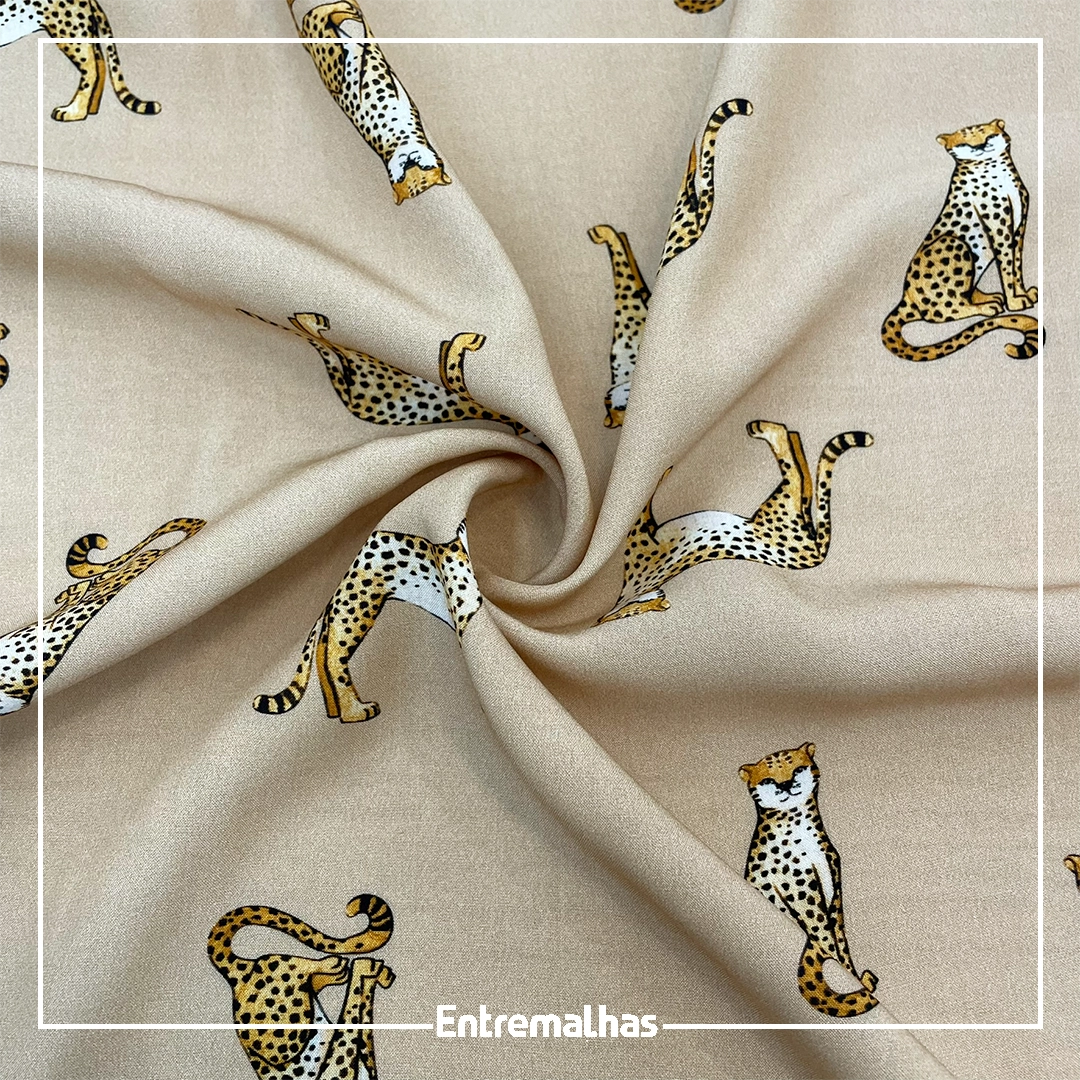 Tecido Viscose Estampa Digital Ref.:859402