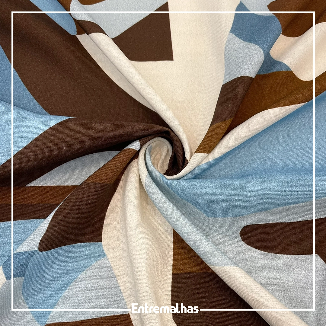 Tecido Viscose Estampa Digital Ref.:859402