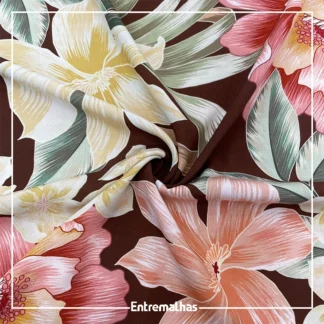 Tecido Viscose Estampa Digital Ref.:859402