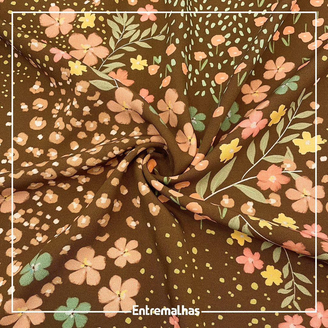 Tecido Viscose Estampa Digital Ref.:859402