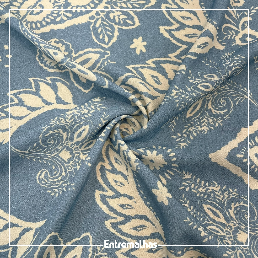 Tecido Viscose Estampa Digital Ref.:859402