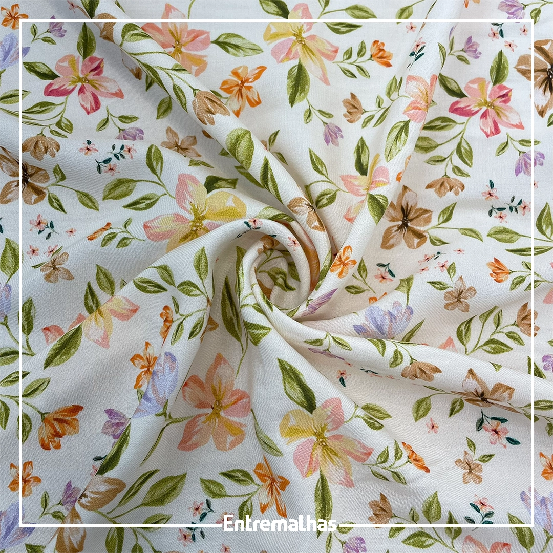 Tecido Viscose Estampa Digital Ref.:859402