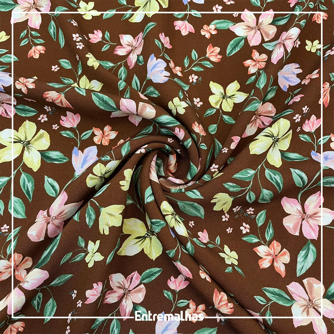 Tecido Viscose Estampa Digital Ref.:859402