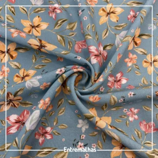 Tecido Viscose Estampa Digital Ref.:859402