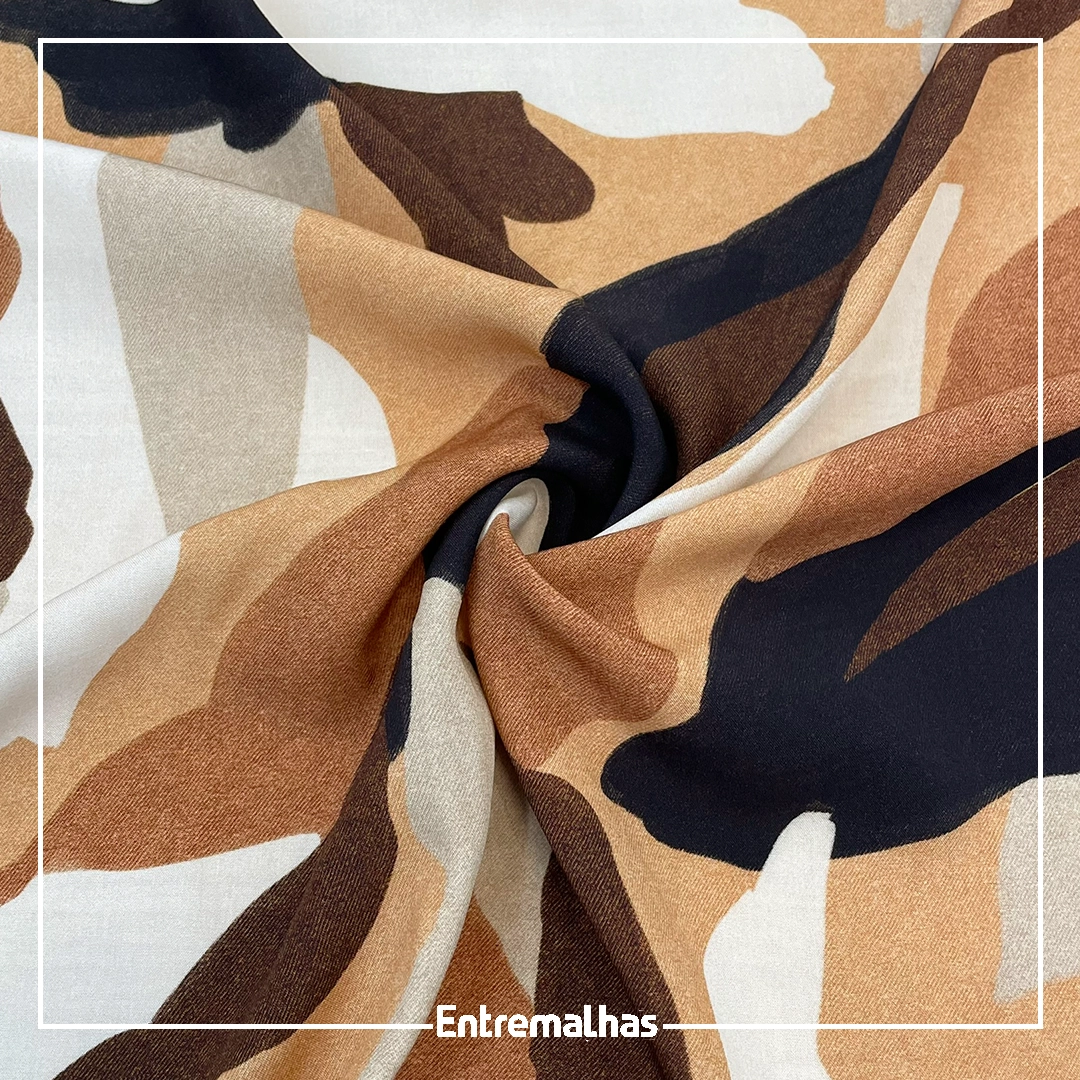 Tecido Viscose Estampa Digital Ref.:859402