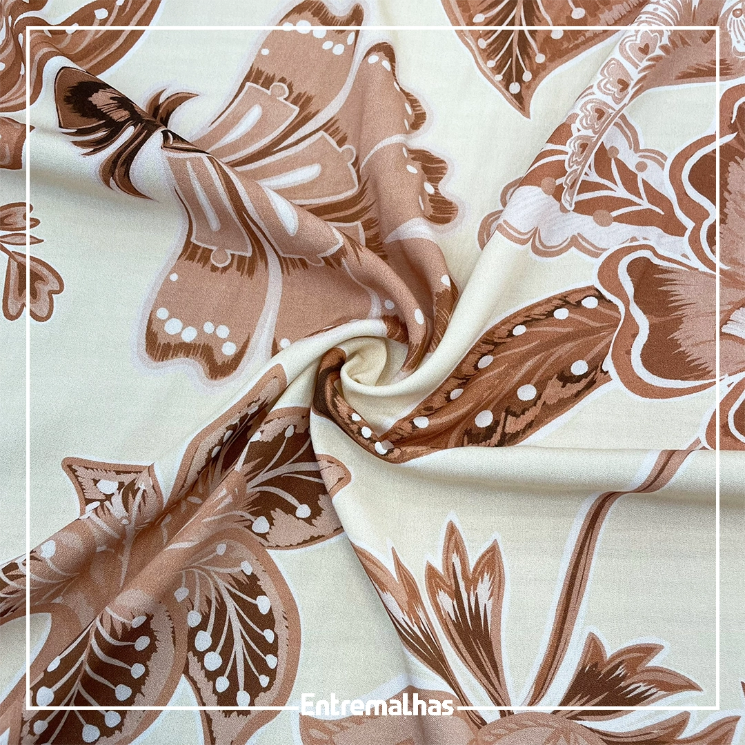 Tecido Viscose Estampa Digital Ref.:859402