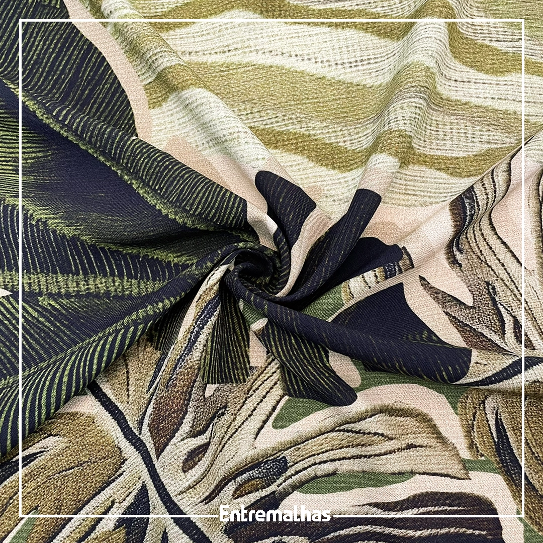 Tecido Viscose Estampa Digital Ref.:859402