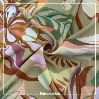 Tecido Viscose Estampa Digital Ref.:859402