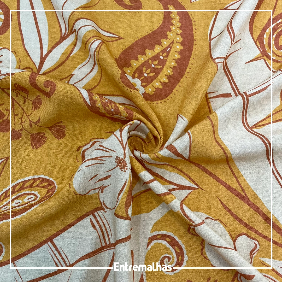 Tecido Viscose Estampa Digital Ref.:859402