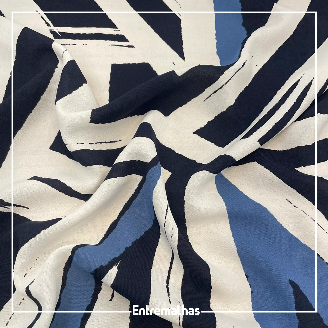 Tecido Atenas Air Flow Estampado Ref.:859729