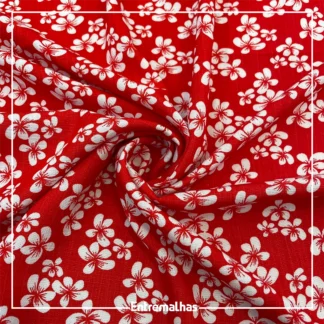 Tecido Viscose Slub Estampado Ref.:859856