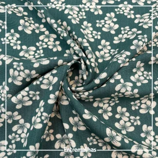 Tecido Viscose Slub Estampado Ref.:859856