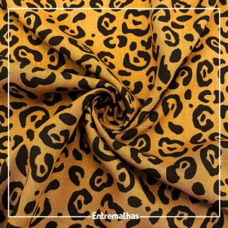 Tecido Viscose Slub Estampado Ref.:859856