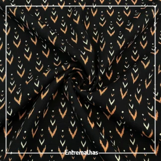 Tecido Viscose Slub Estampado Ref.:859856