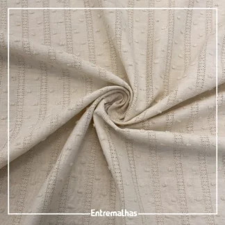 Tecido Jacquard London - Bege Ref.:859958
