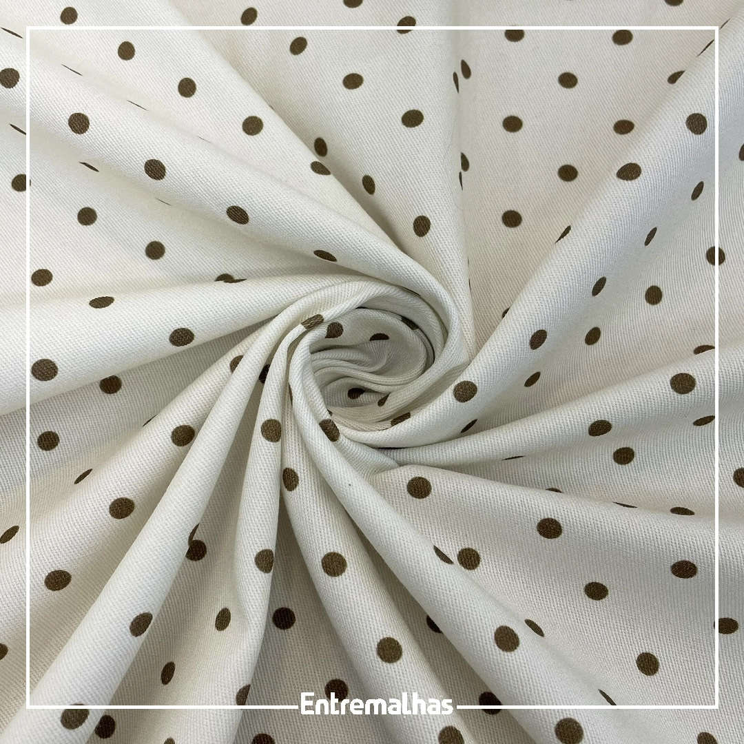 Tecido Sarja Cumaru Estampado Ref.:860006