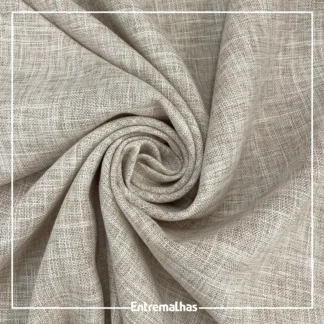 Tecido Linen Look - Bege Ref.:206442