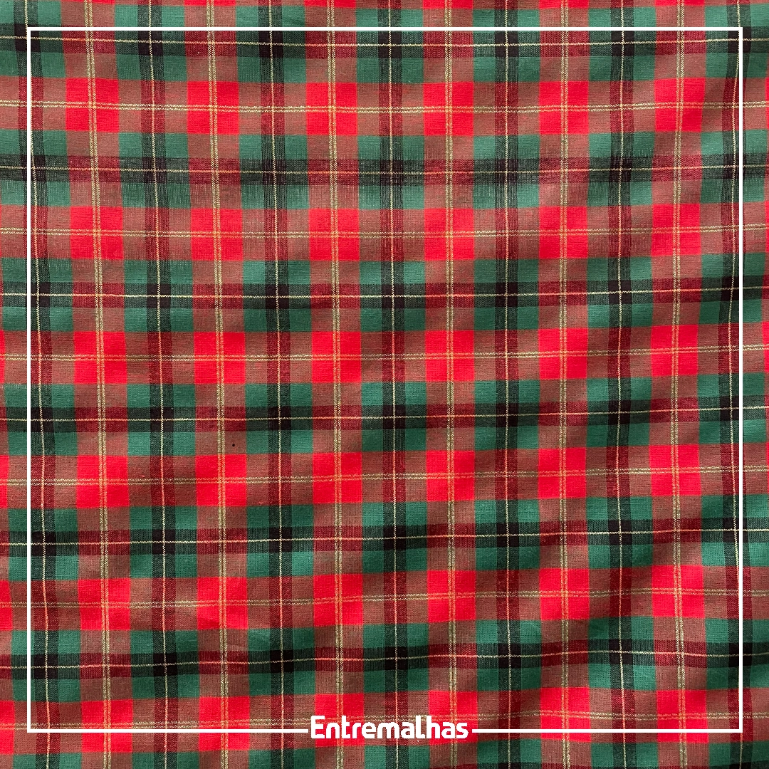 Tecido Tricoline Natal Ref.:858136