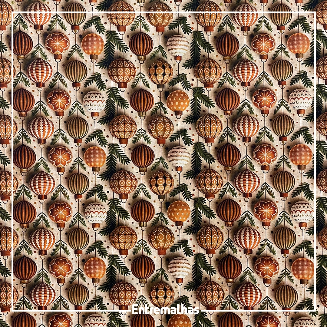 Tecido Tricoline Natal Ref.:858136