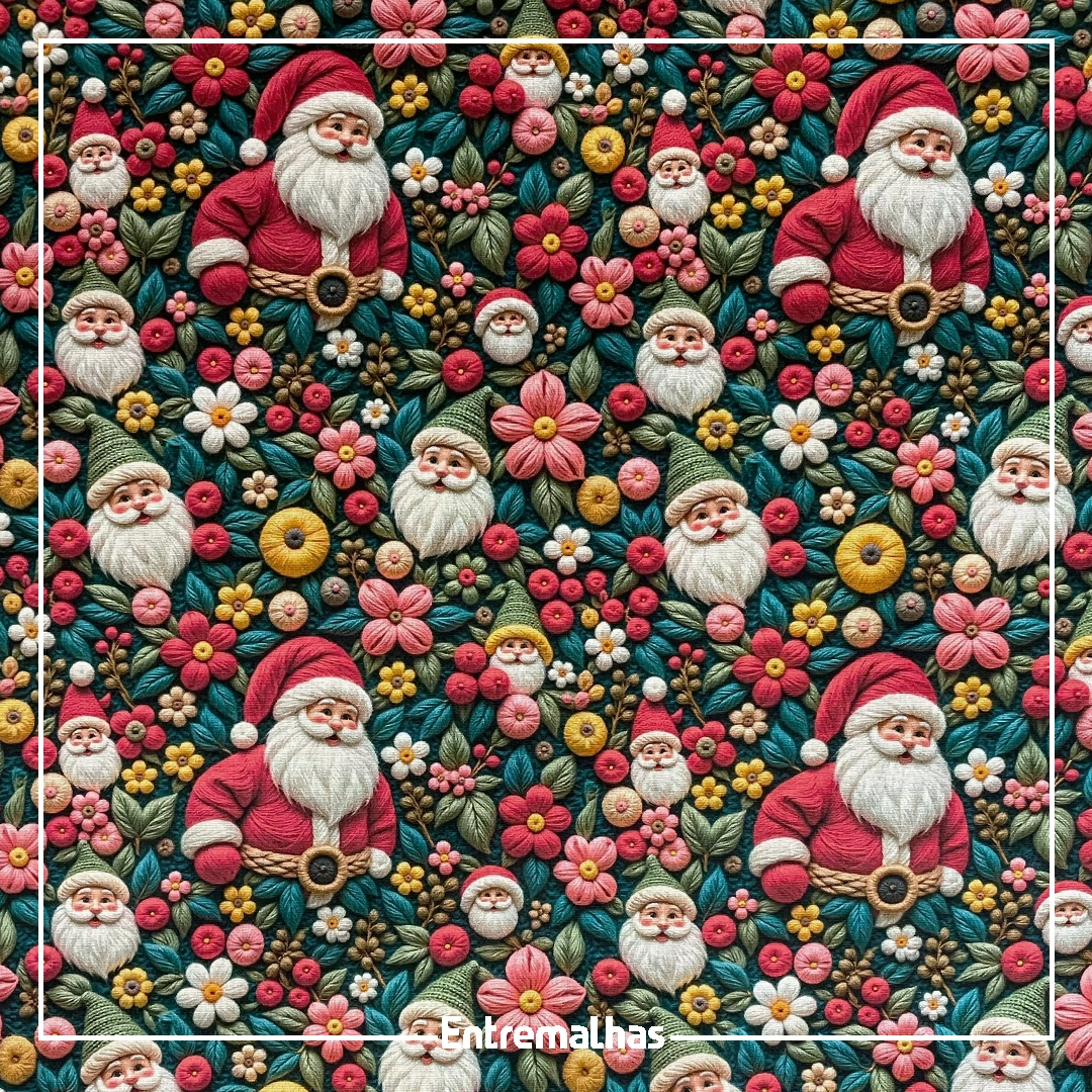 Tecido Tricoline Natal Ref.:858136