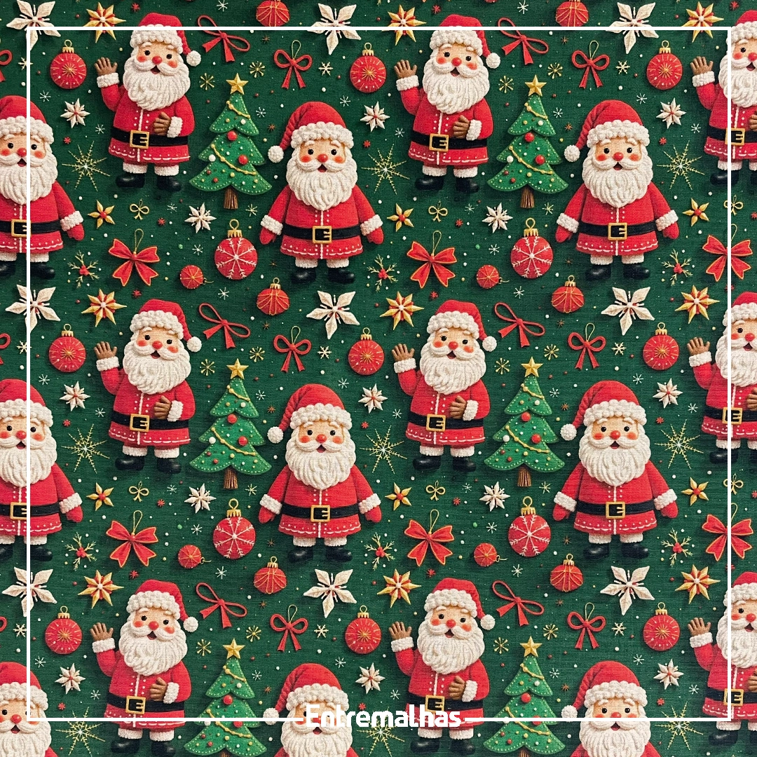 Tecido Tricoline Natal Ref.:858136