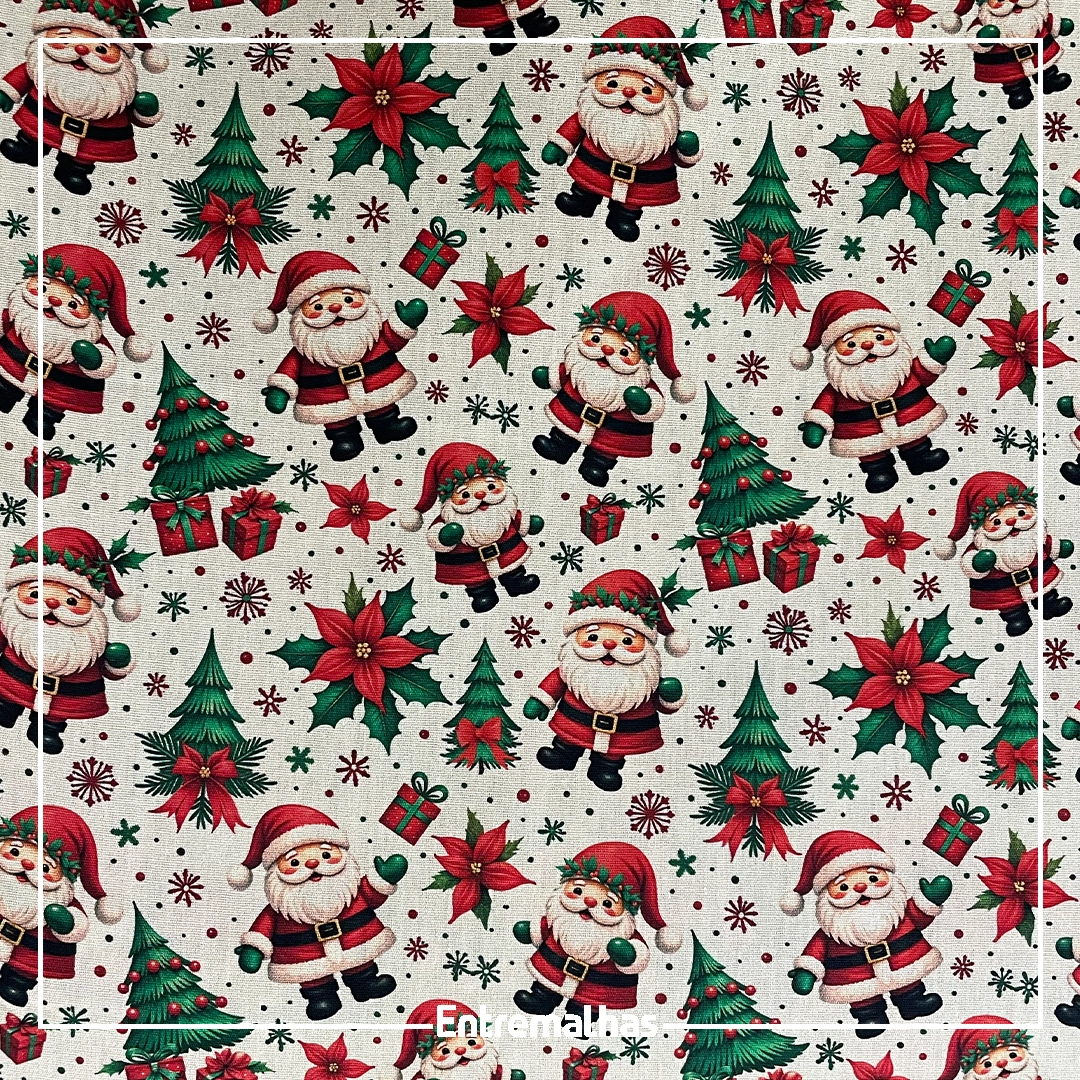 Tecido Tricoline Natal Ref.:858136