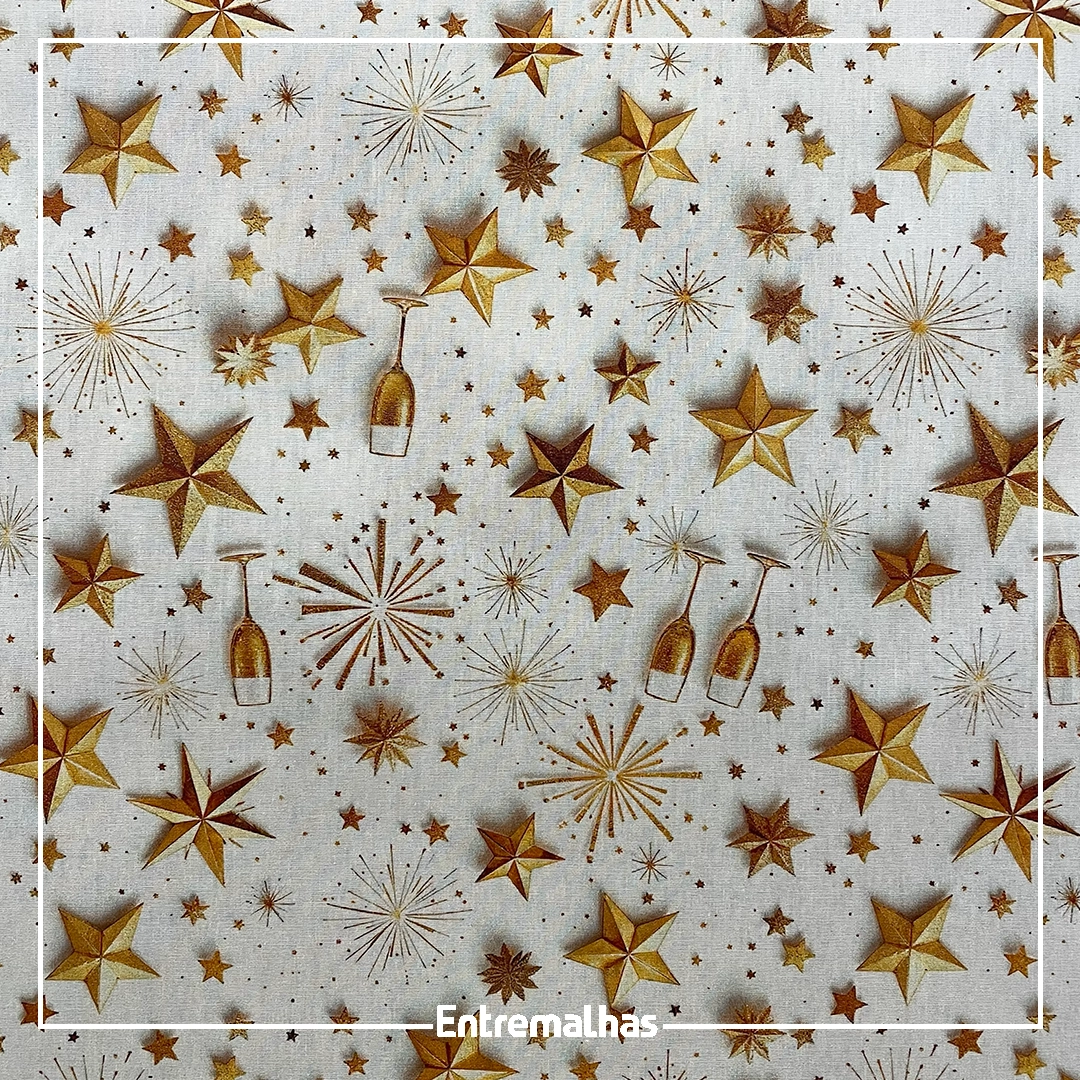 Tecido Tricoline Natal Ref.:858136